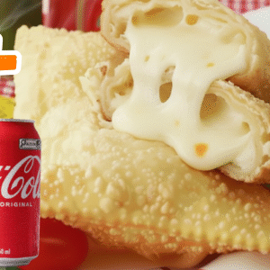 Pastel Queijo - Clássico + Coca-Cola 350ml