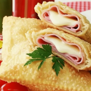 Pastel presunto e queijo tradicional